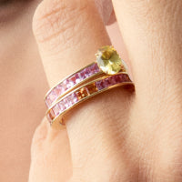 Pink Gemstone Rings