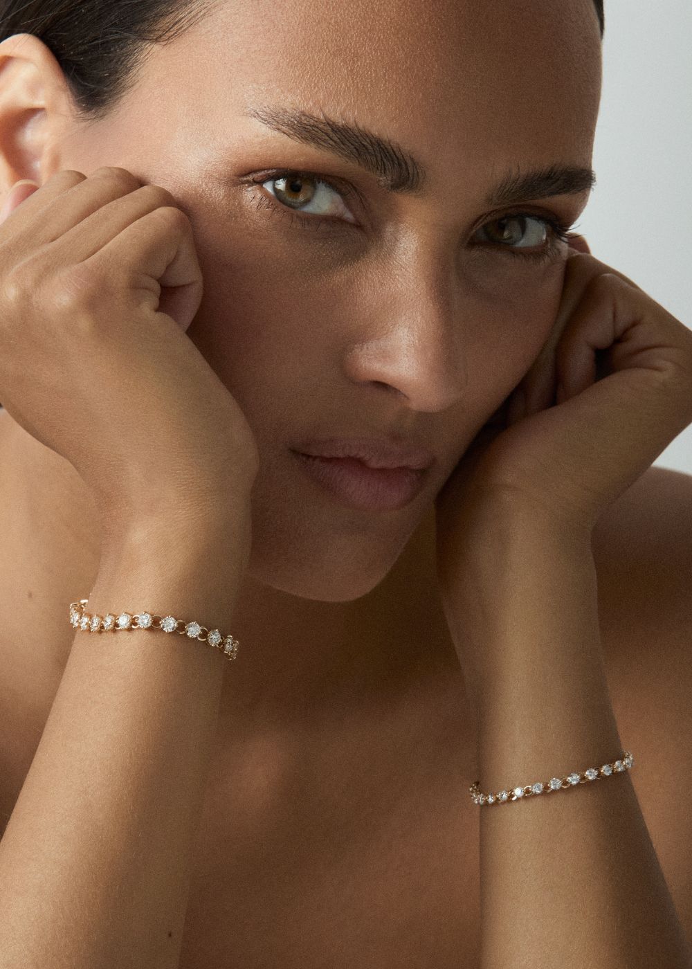 Shuga 3mm Lab-Grown Diamond Tennis Bracelet
