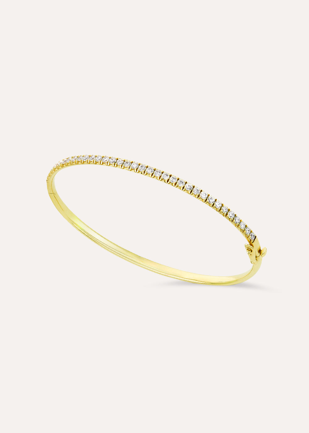 Minnow Lab-Grown Diamond Bangle