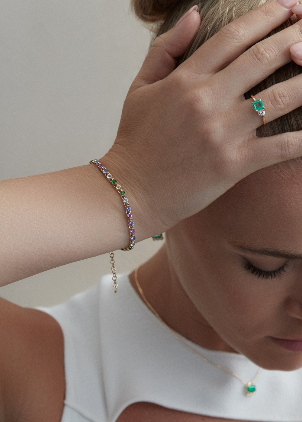 Shuga Ombé Tennis Bracelet