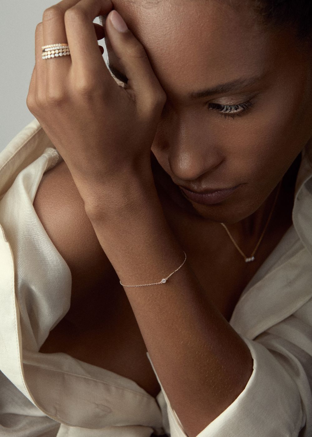 Jasmine Lab-Grown Diamond Solitaire Bracelet