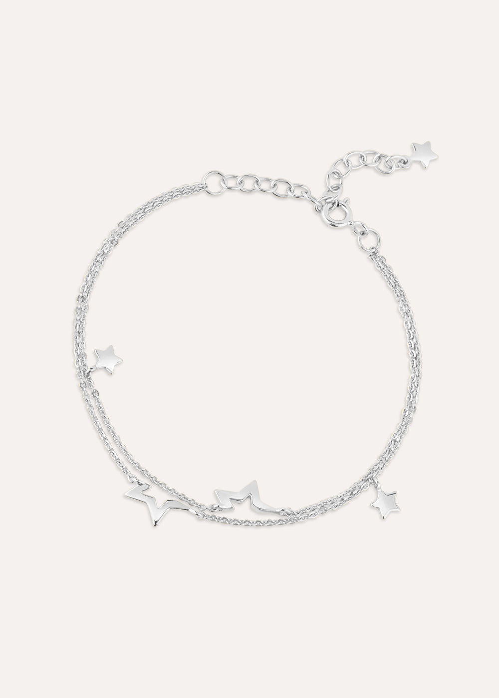 Stargazer Double Chain Bracelet