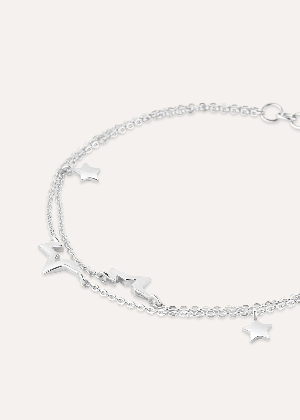 Stargazer Double Chain Bracelet