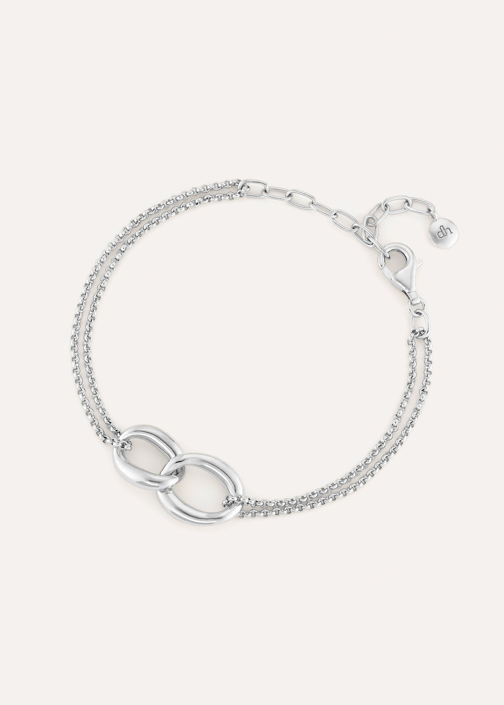 Wave Double Link Bracelet