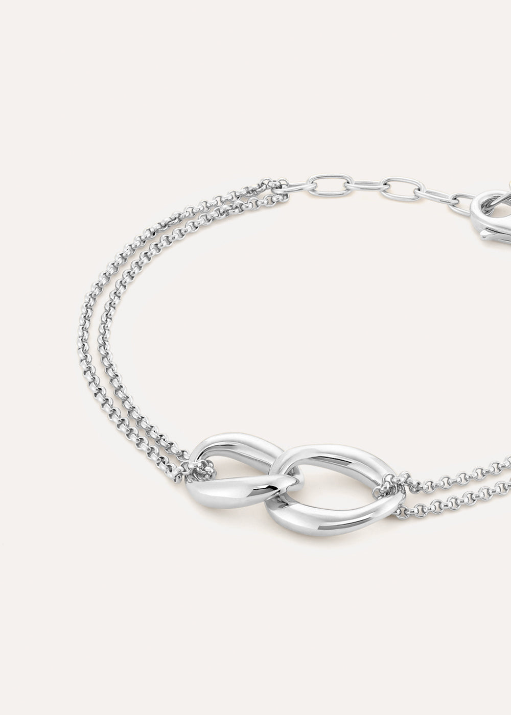 Wave Double Link Bracelet