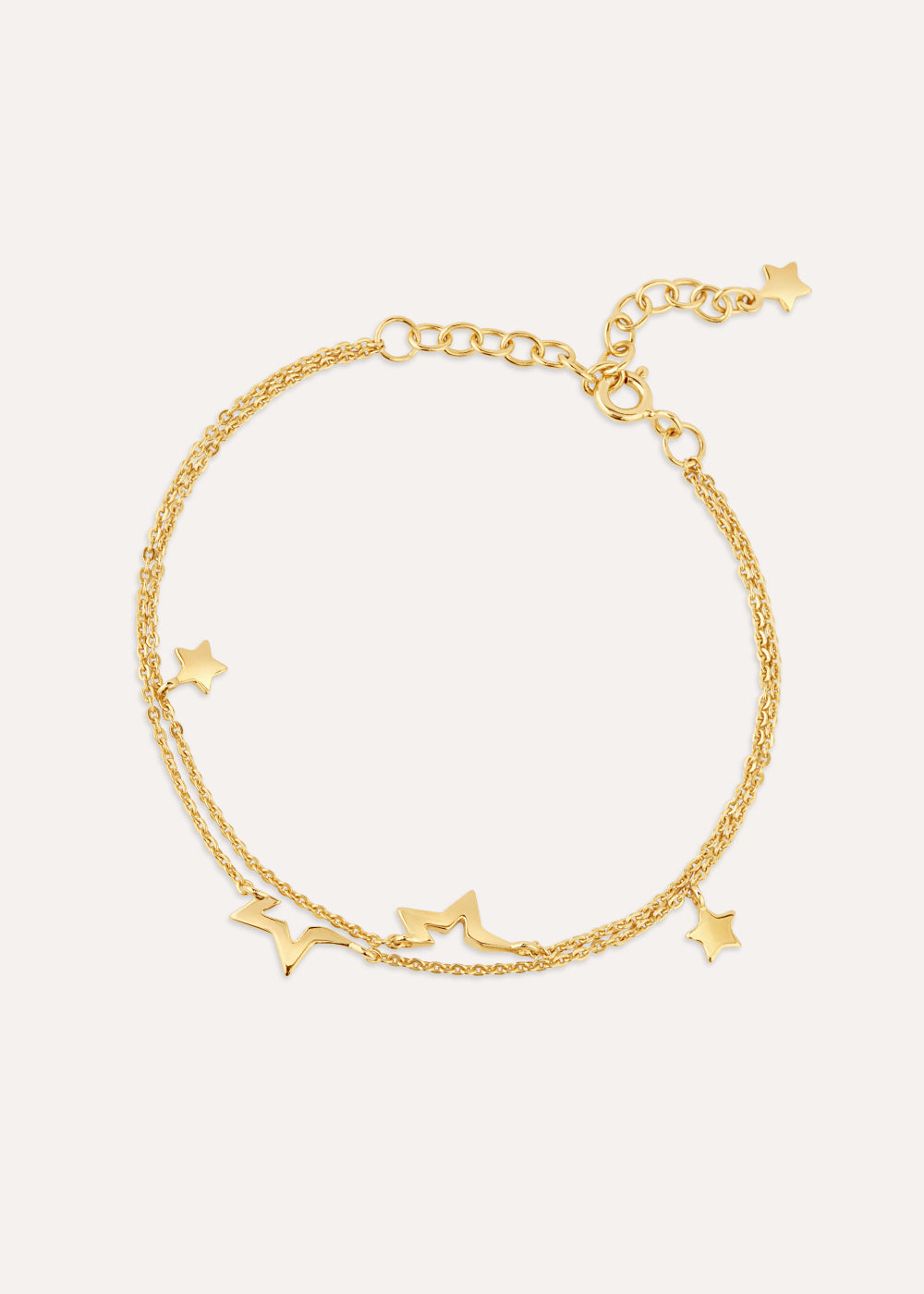 Stargazer Double Chain Bracelet
