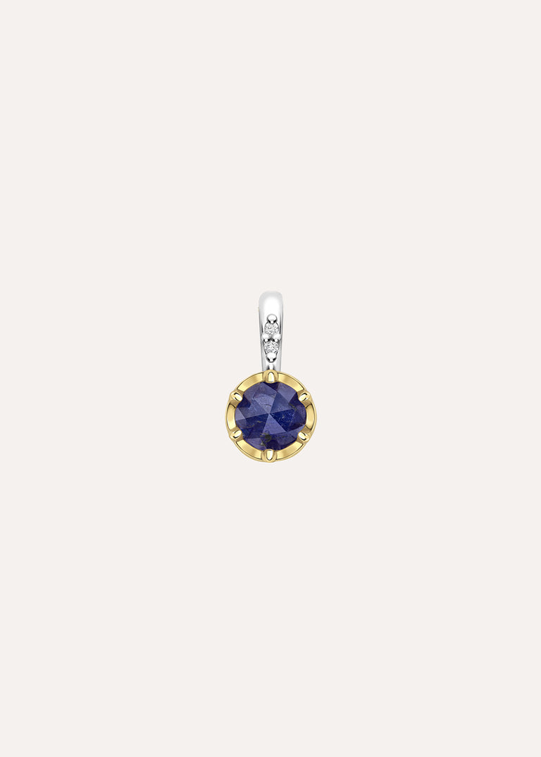 Sapphire September Birthstone Charm