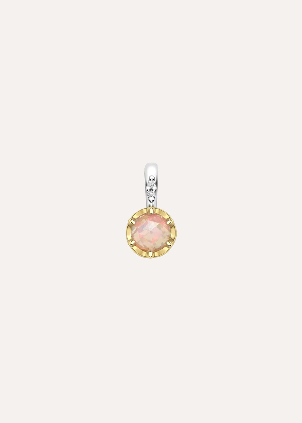 Opal October Birthstone Charm