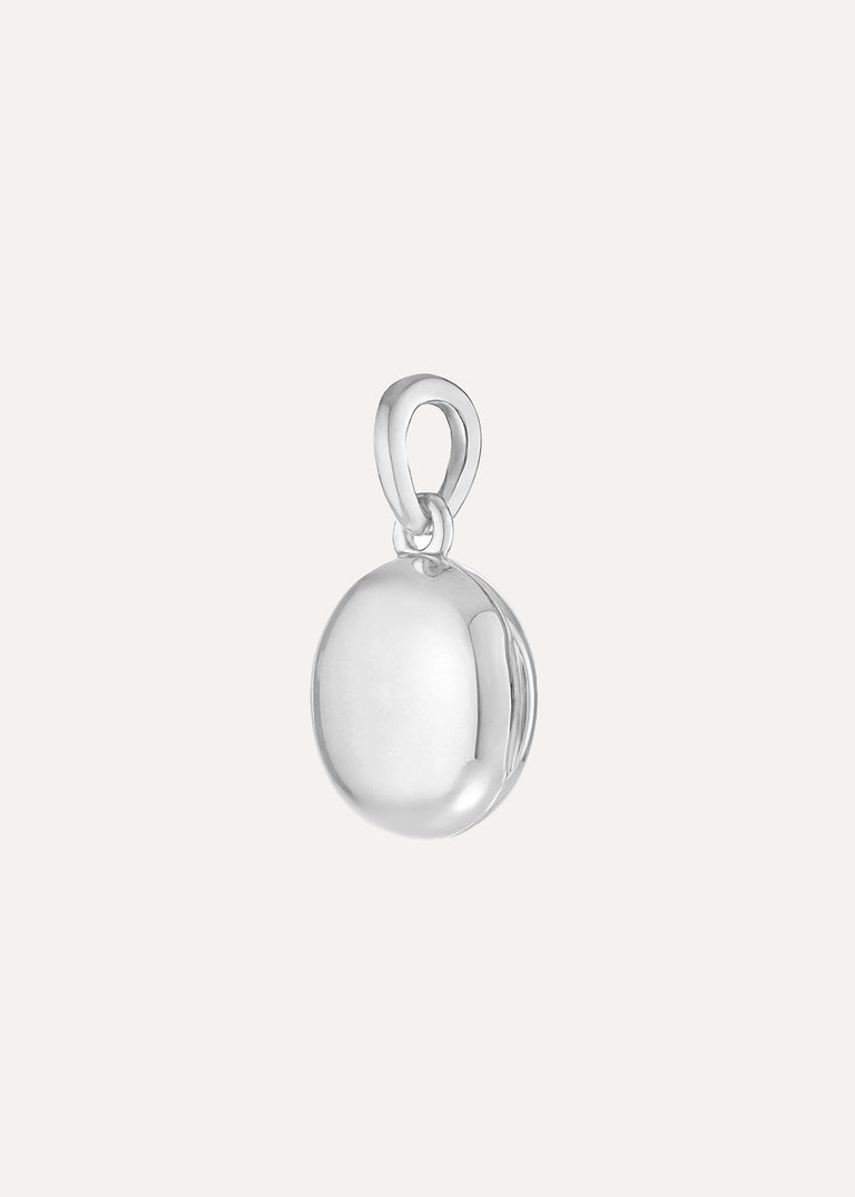 My World Button Locket Charm