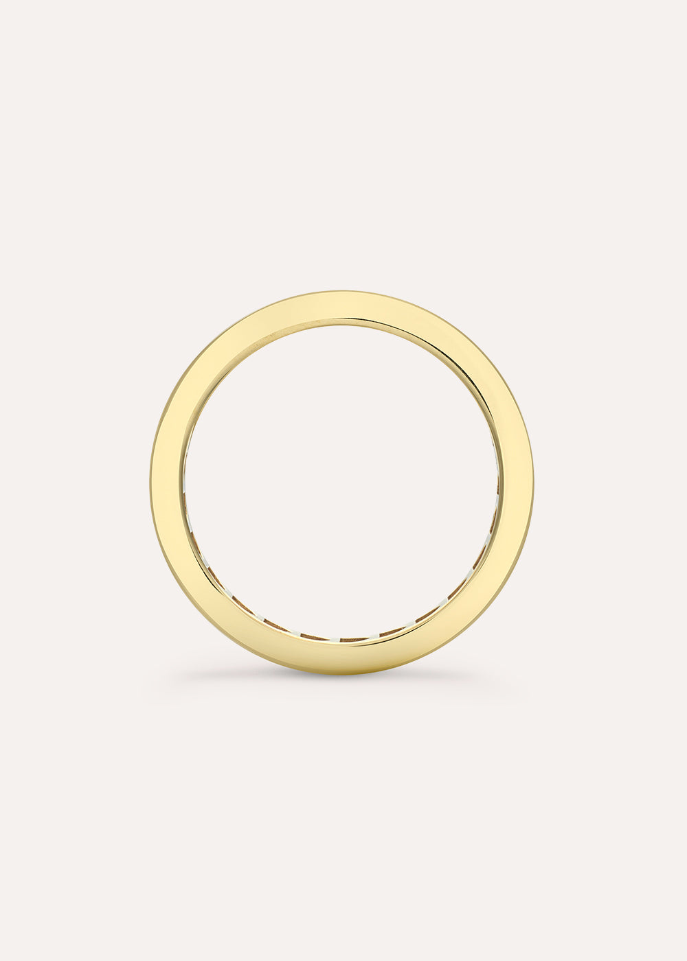 Natural Diamond Carre Eternity Ring