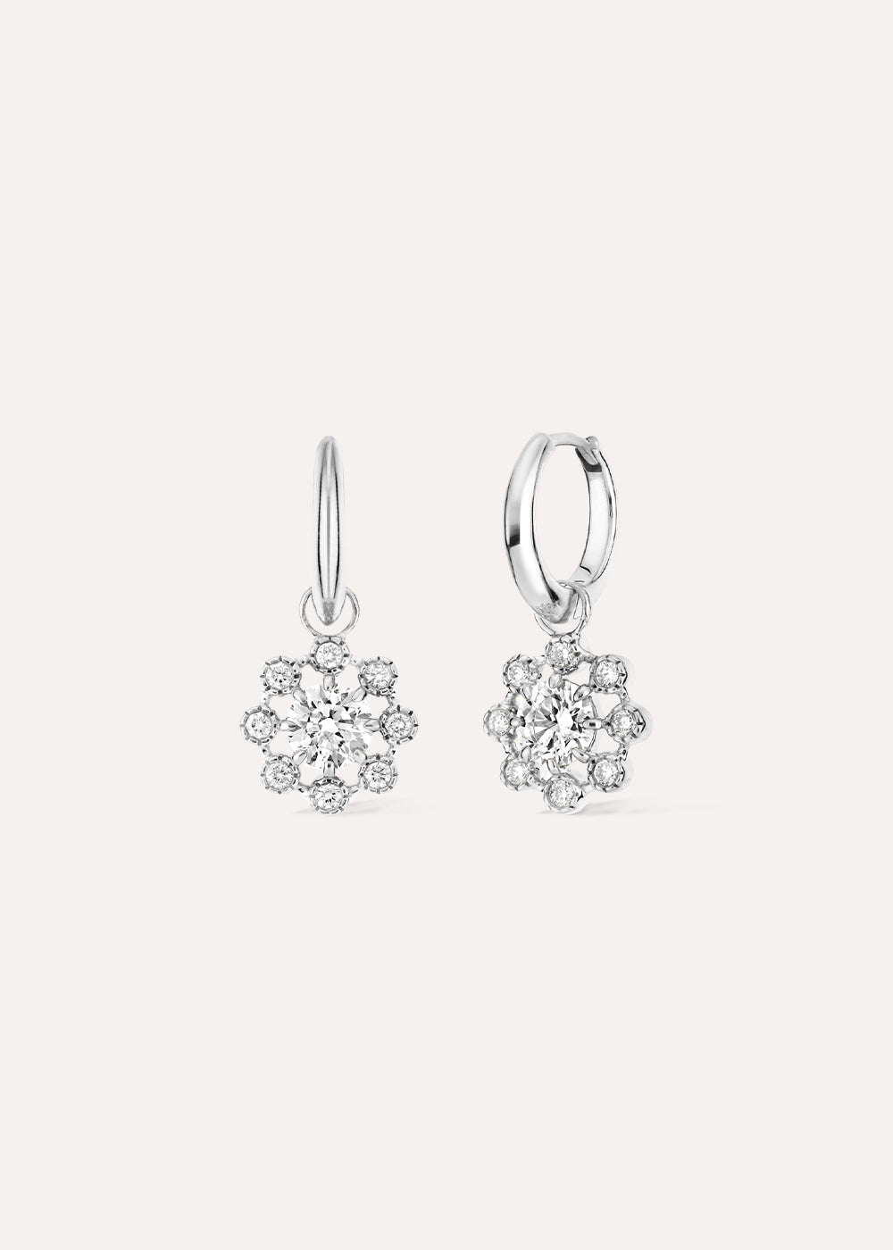 Celandine Lab-Grown Diamond Drop Earrings