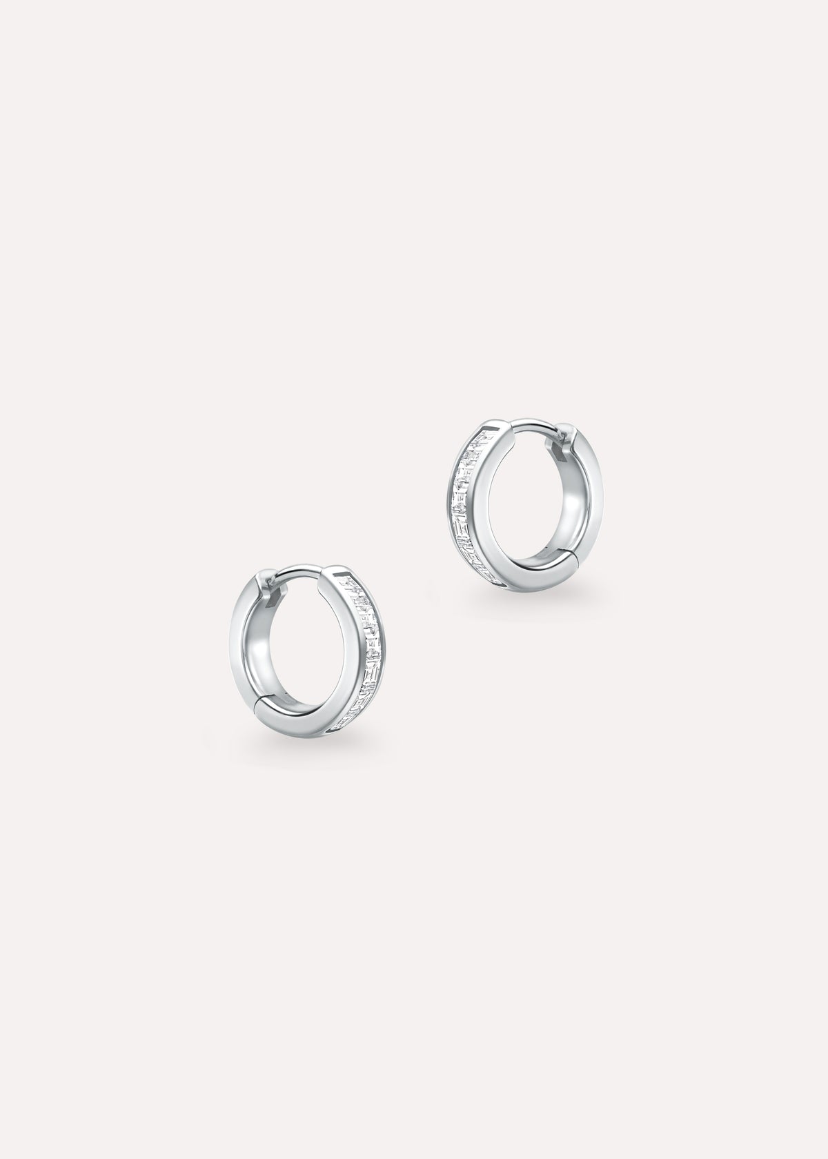 Brightside Diamond Hoop Earrings
