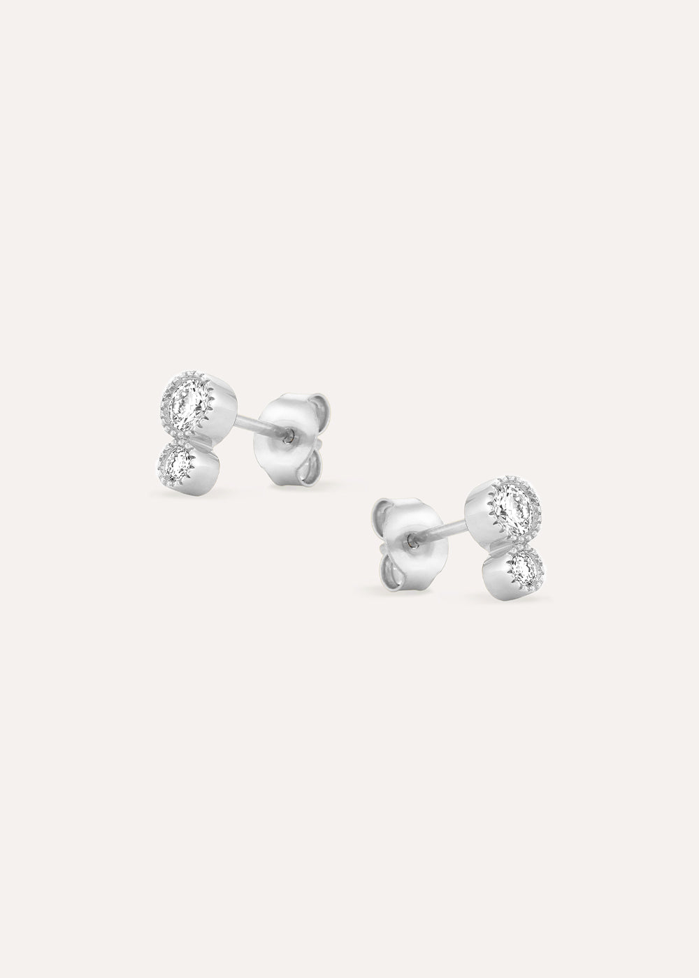 Jasmine Lab-Grown Diamond Duo Stud Earrings