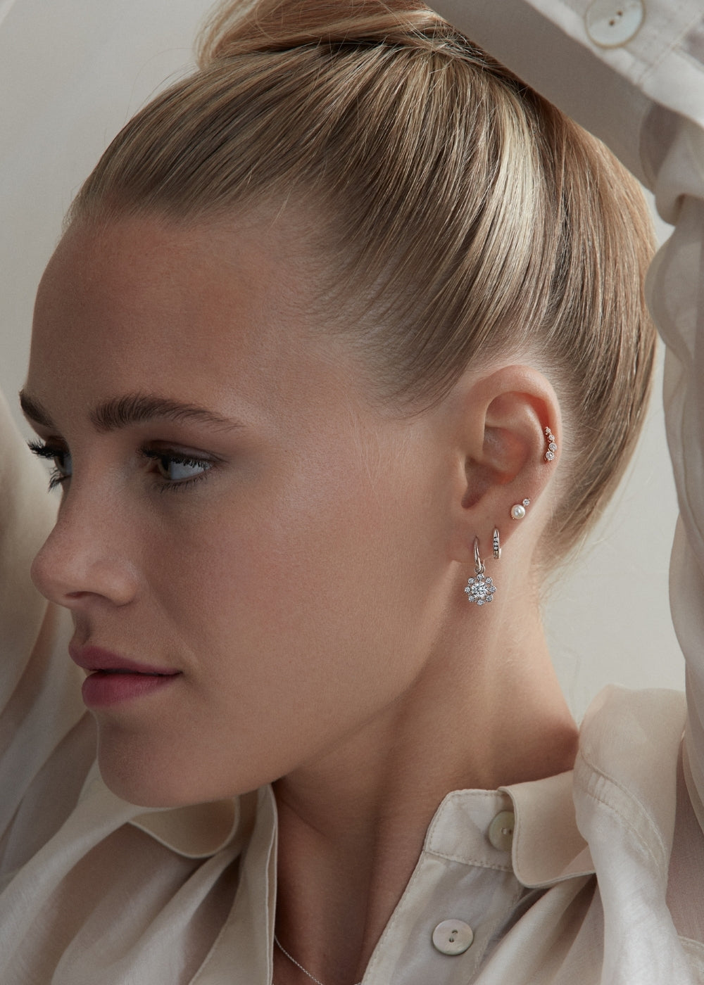 Shuga Pearl & Lab-Grown Diamond Stud Earrings