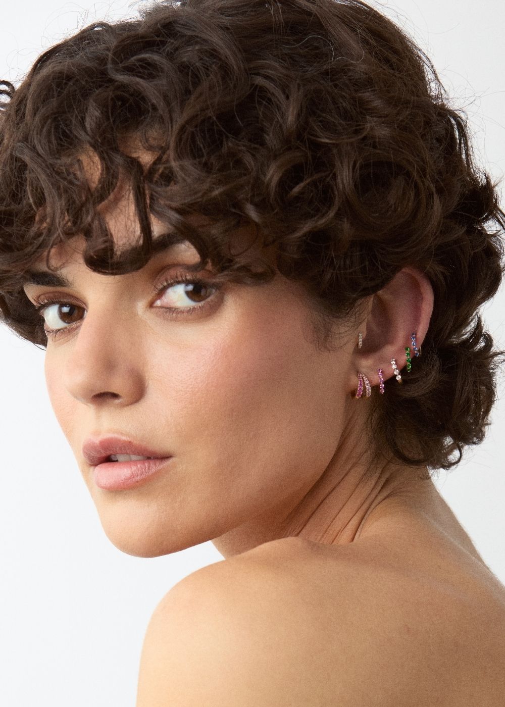 Shuga Mini Lab-Grown Diamond Huggie Hoop Earrings