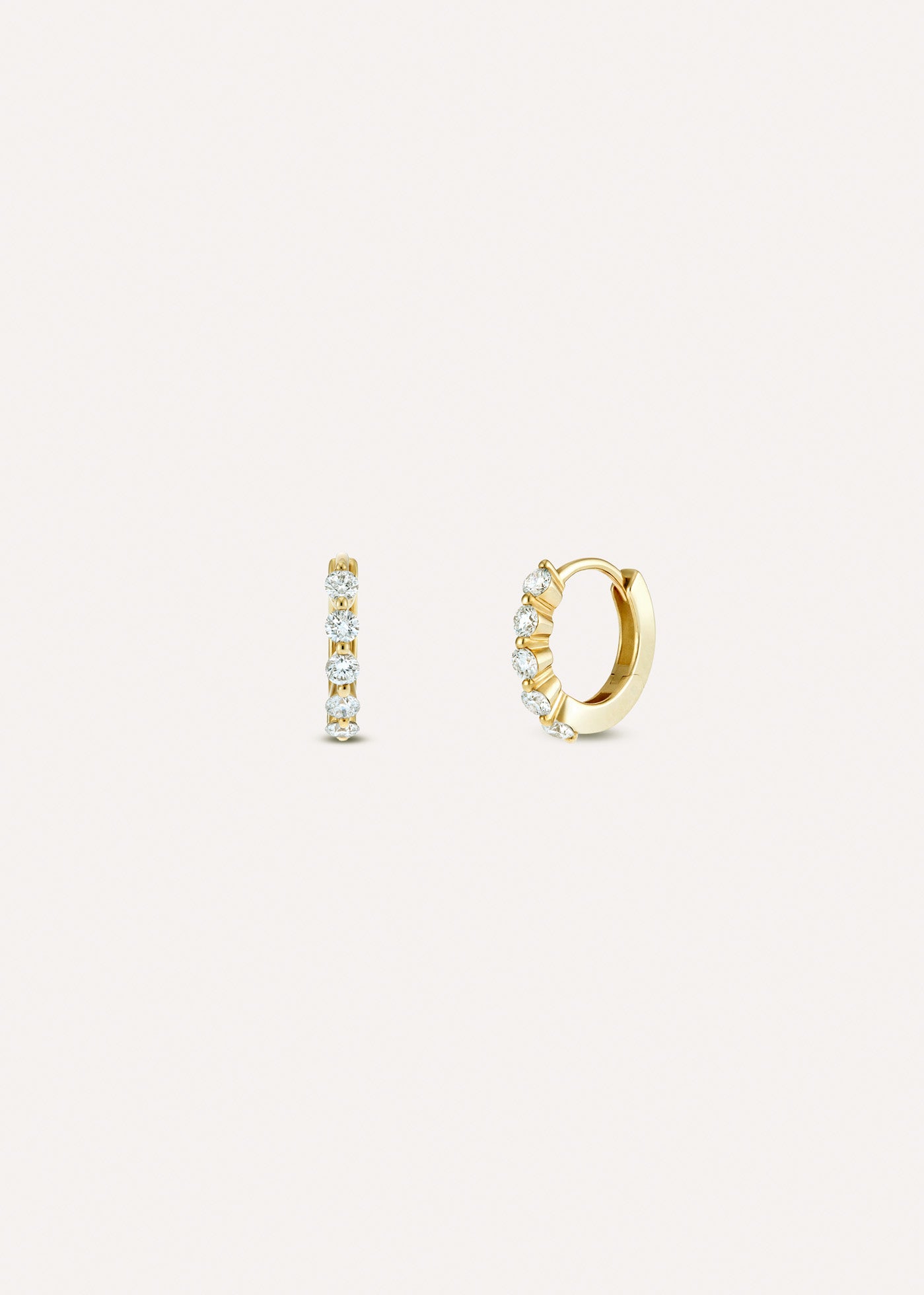 Shuga Mini Lab-Grown Diamond Huggie Hoop Earrings