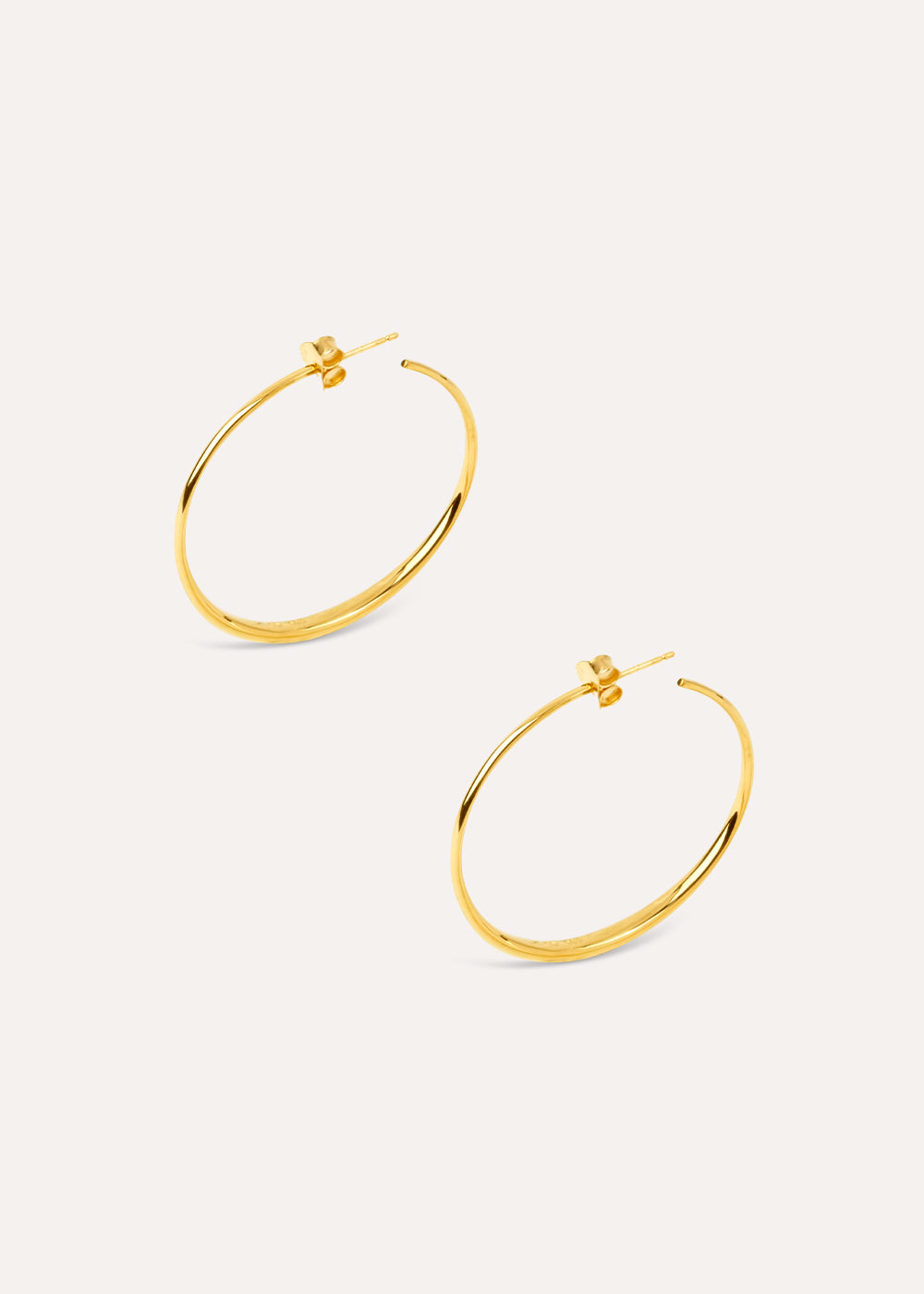 Signature Medium Hoop Earrings