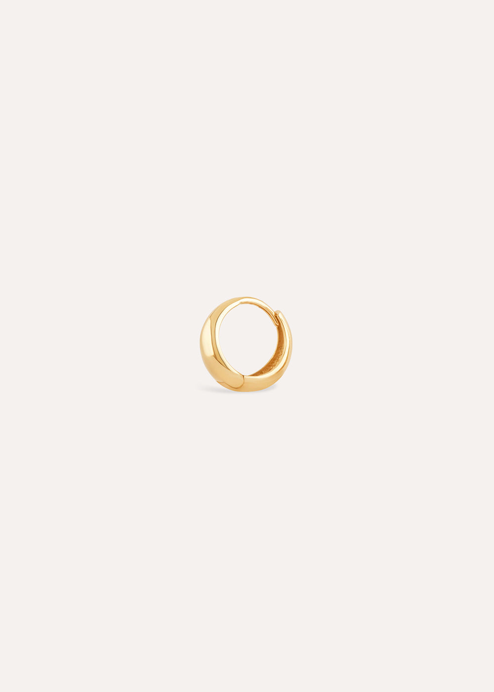 Single Scoop Mini Huggie Hoop Earring