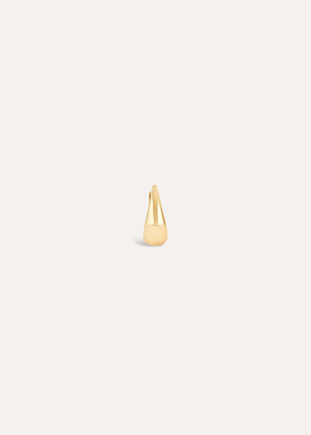 Single Scoop Mini Huggie Hoop Earring
