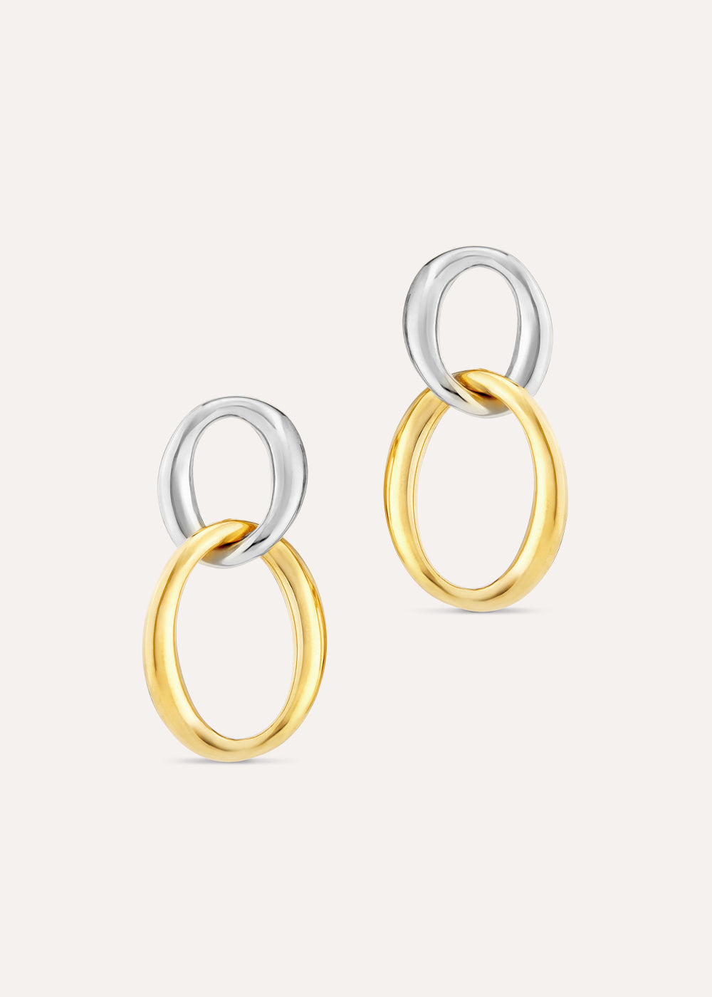 Wave Double Drop Earrings