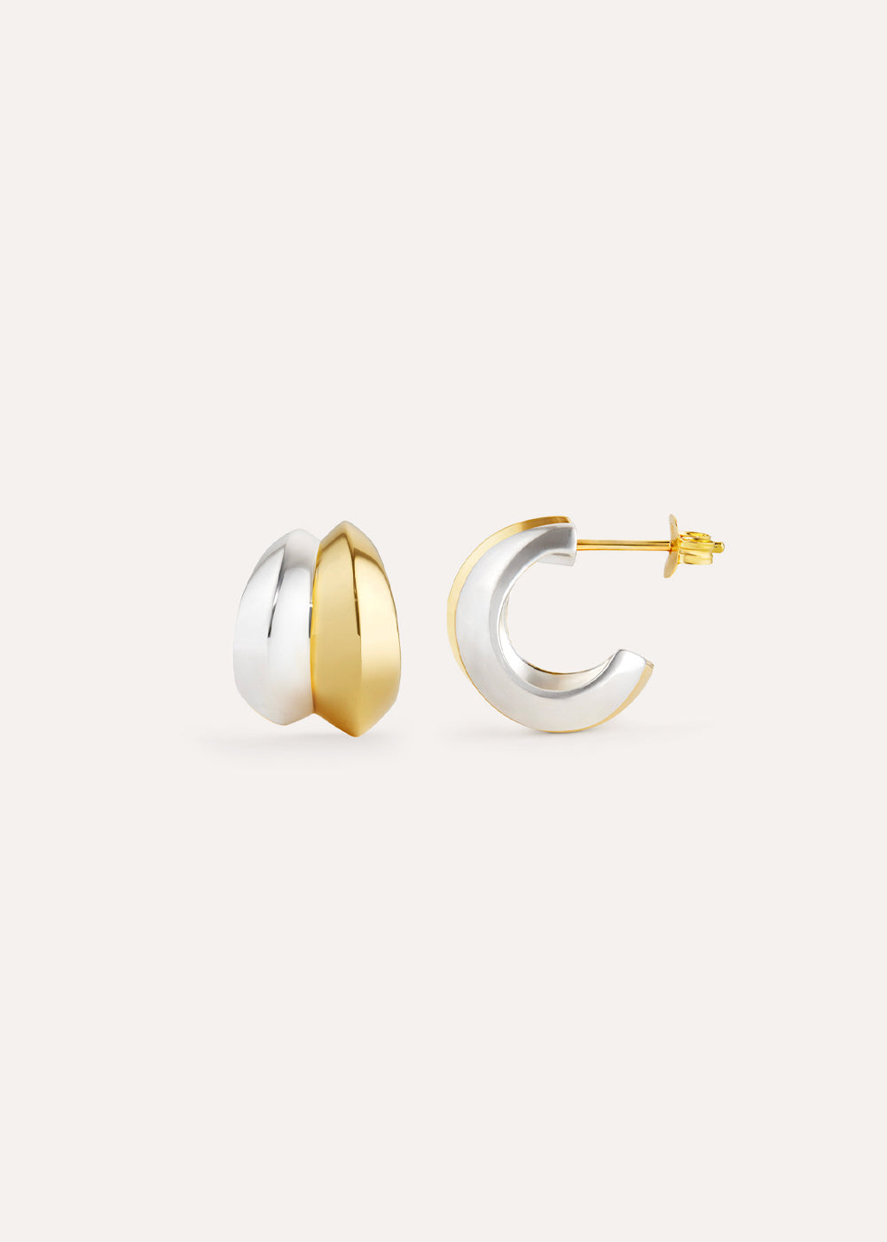 Iceni Medium Double Hoop Earrings
