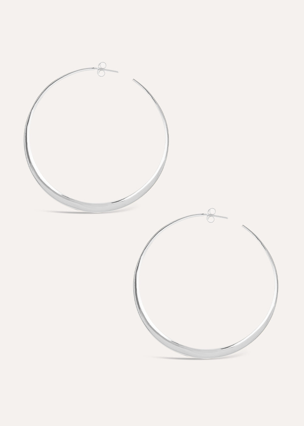 Signature Large Hoop Earrings