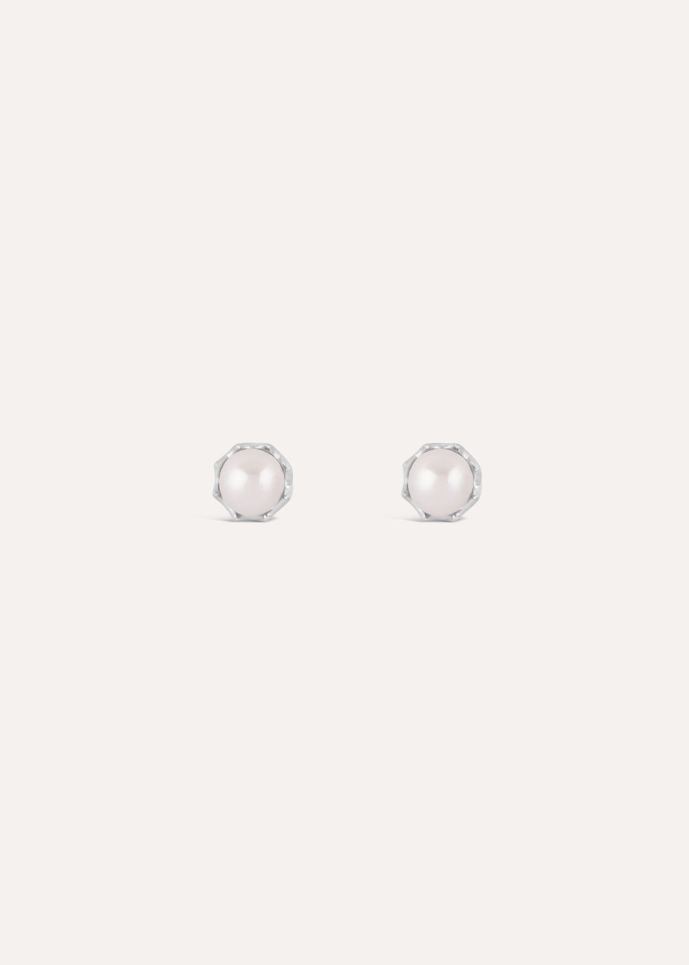 Gem-Drop Freshwater Pearl Stud Earrings