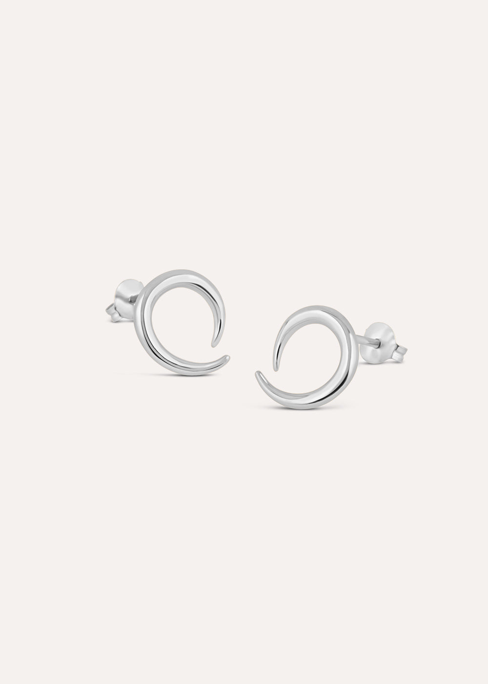 Toro Horn Stud Earrings