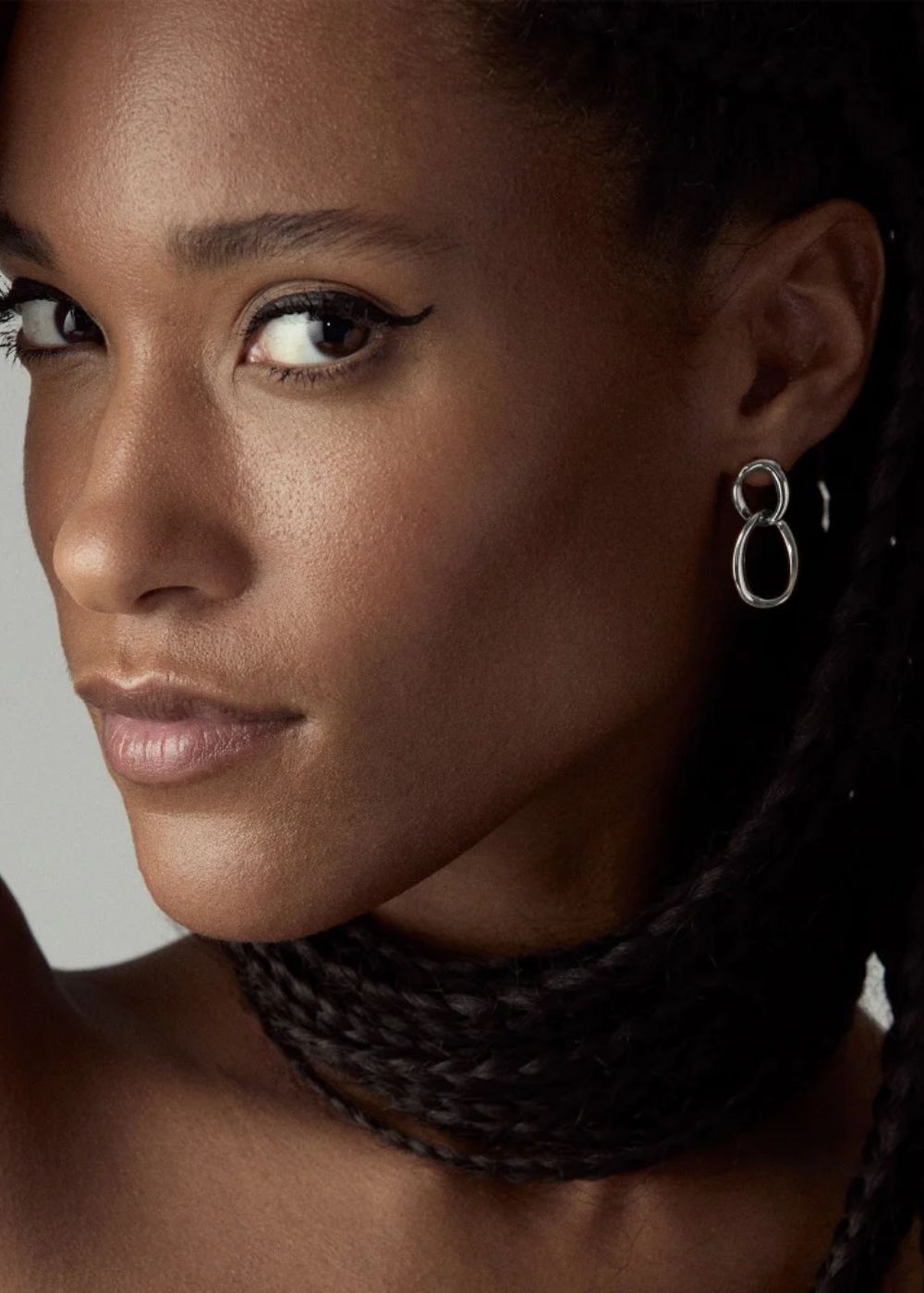 Wave Double Drop Earrings