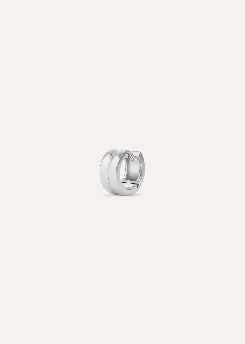 Single Iceni Warrior Huggie Hoop Earring