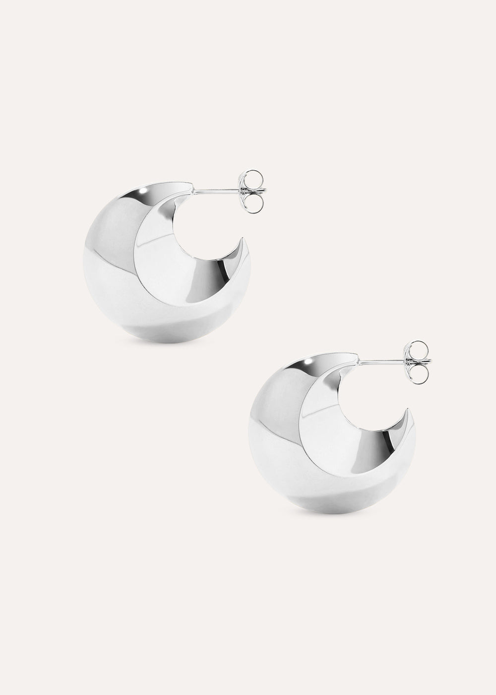 Iceni Warrior Puffy Hoop Earrings