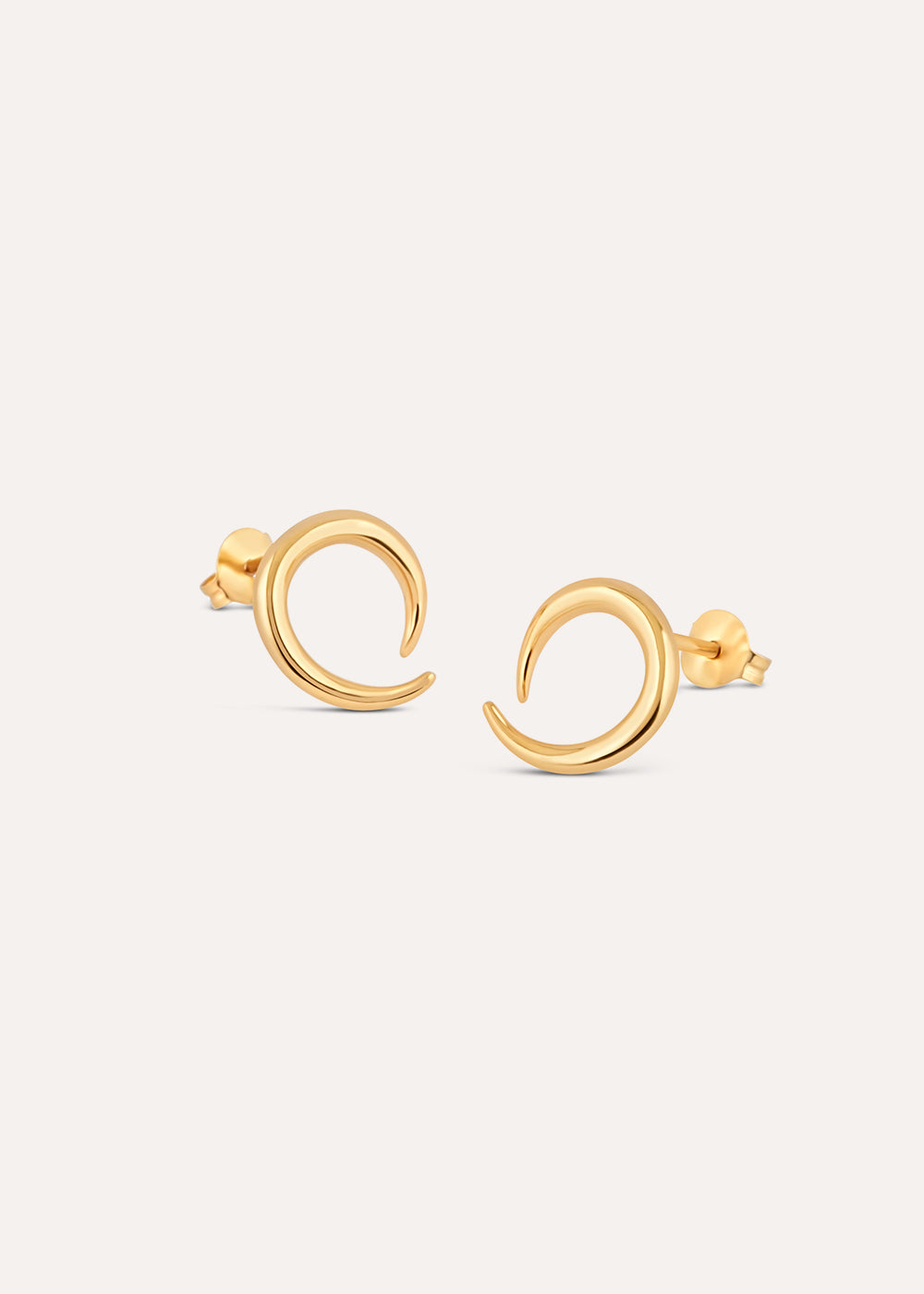 Toro Horn Stud Earrings