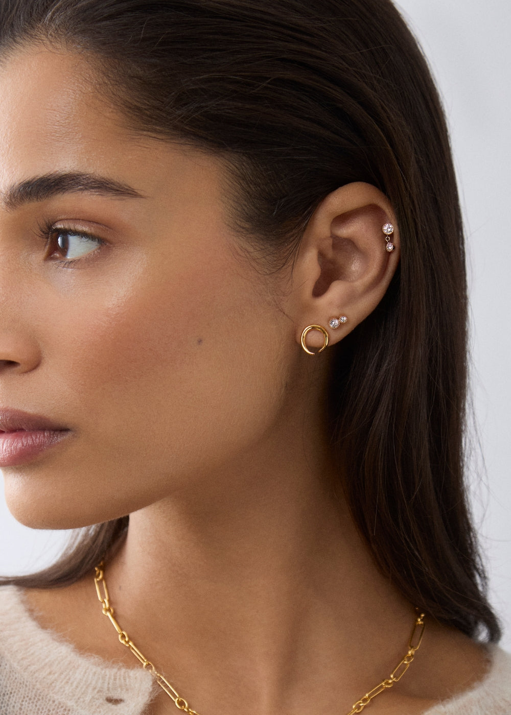 Toro Horn Stud Earrings