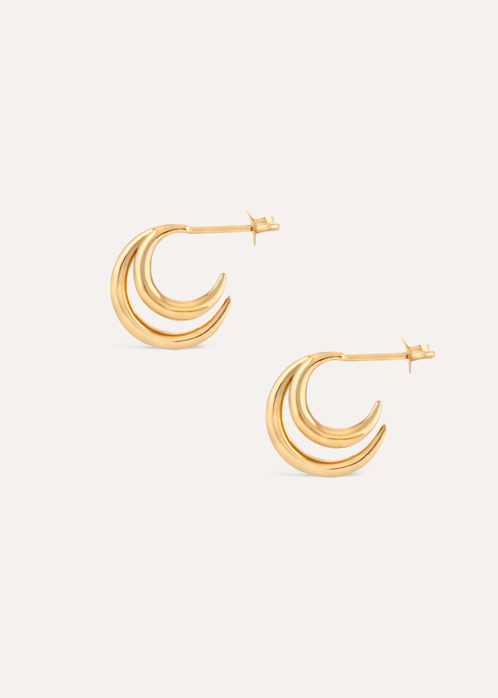 Toro Double Hoop Earrings