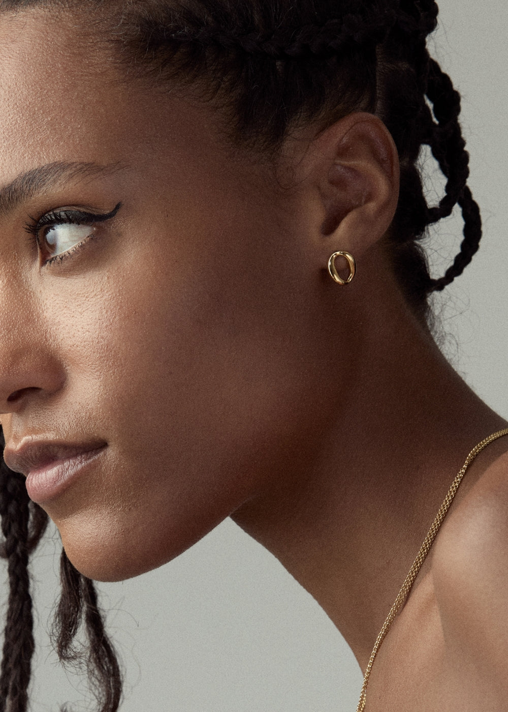 Wave Stud Earrings