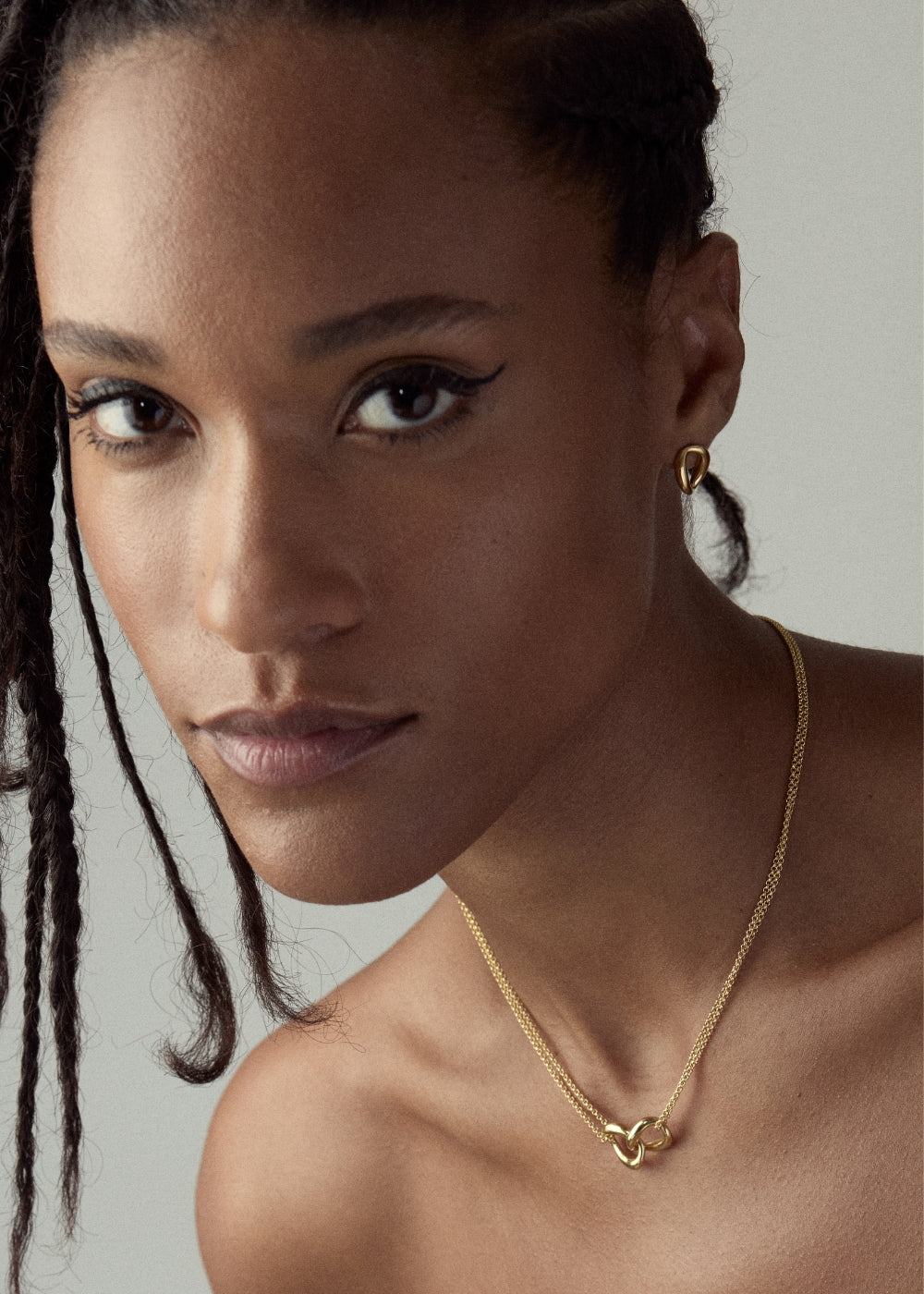 Wave Stud Earrings