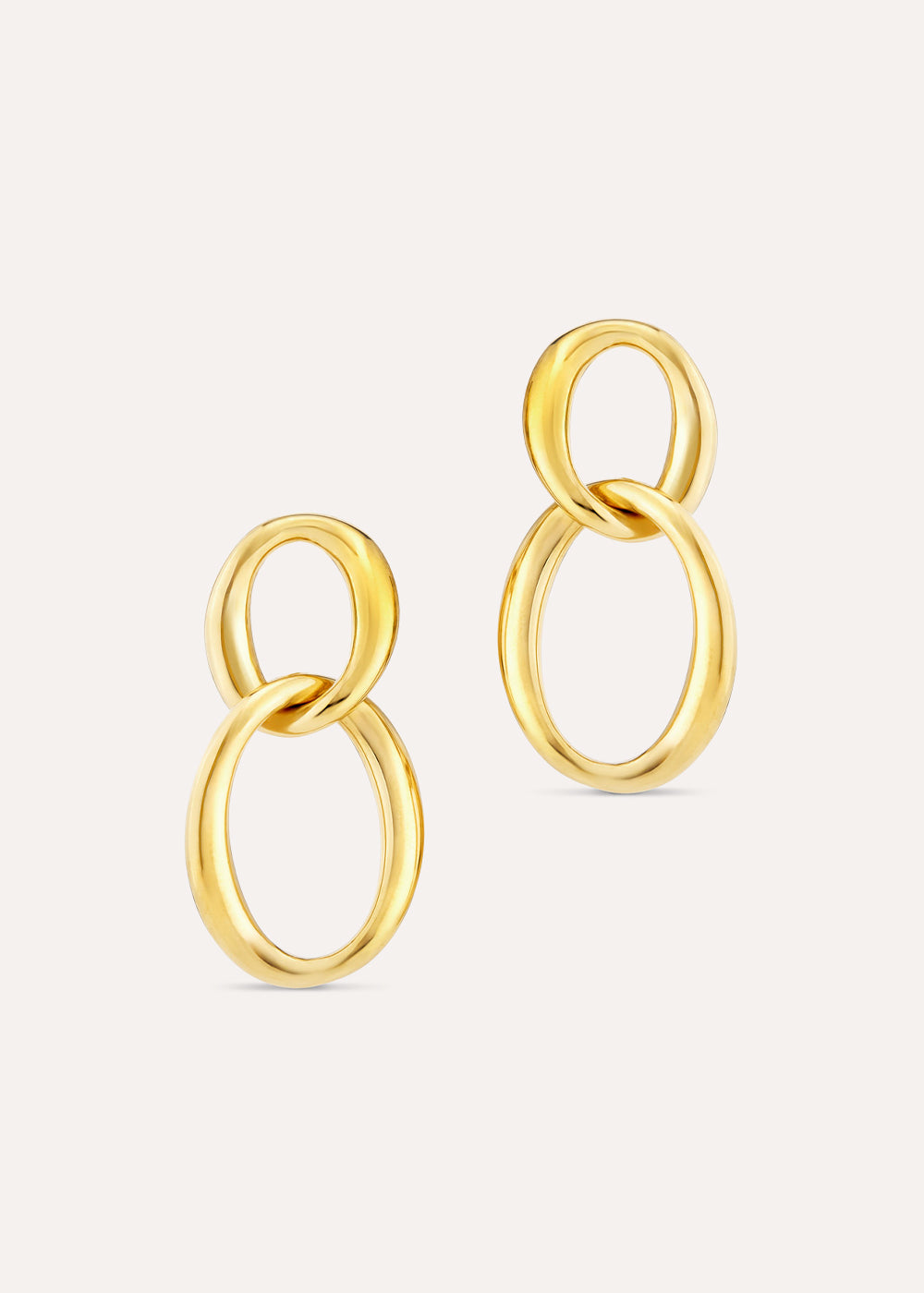 Wave Double Drop Earrings
