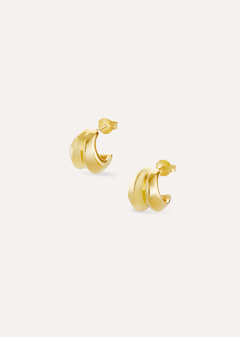 Iceni Double Hoop Earrings