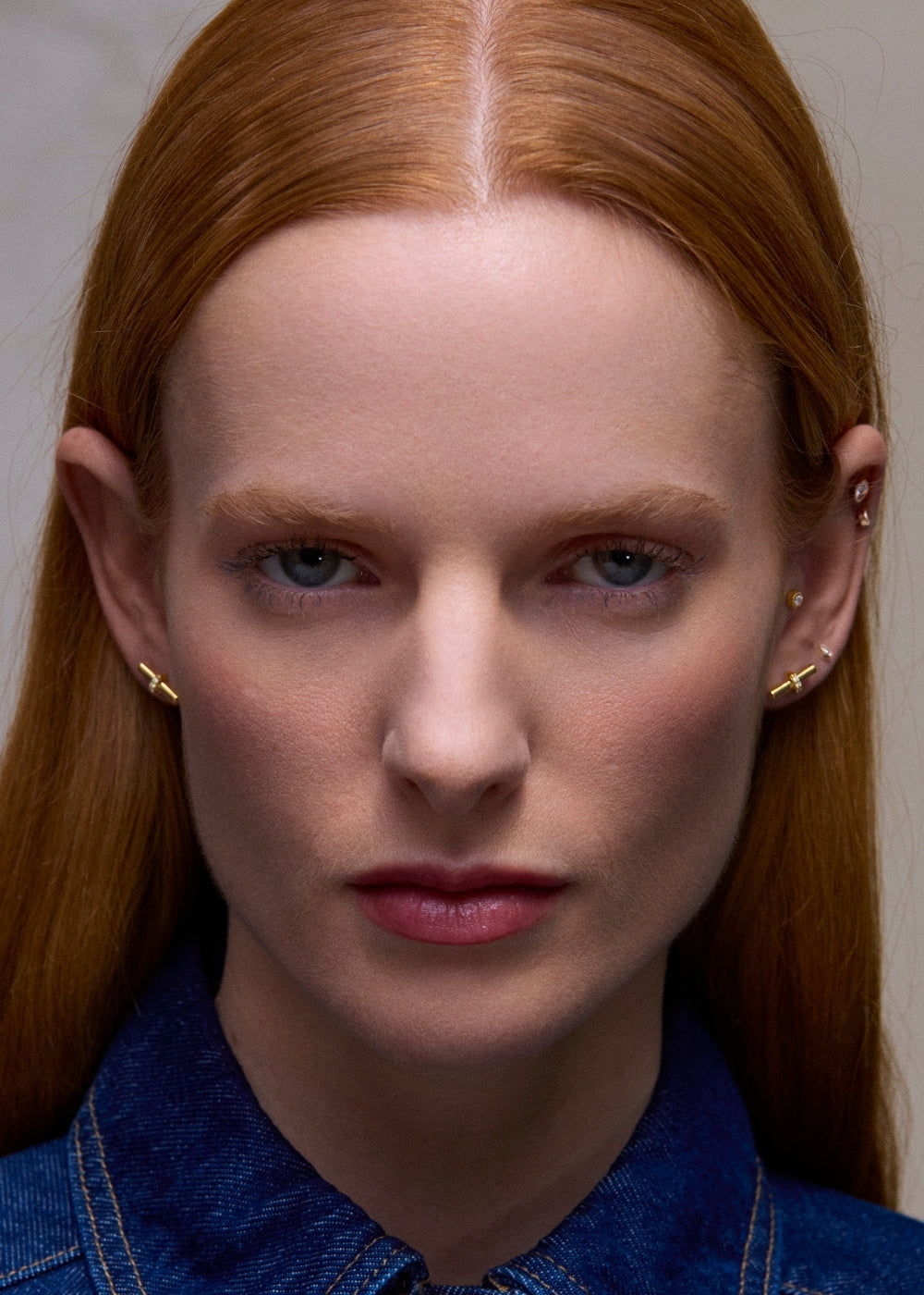 My World T-Bar Stud Earrings