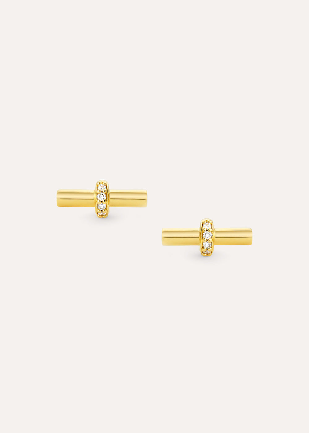 My World T-Bar Stud Earrings