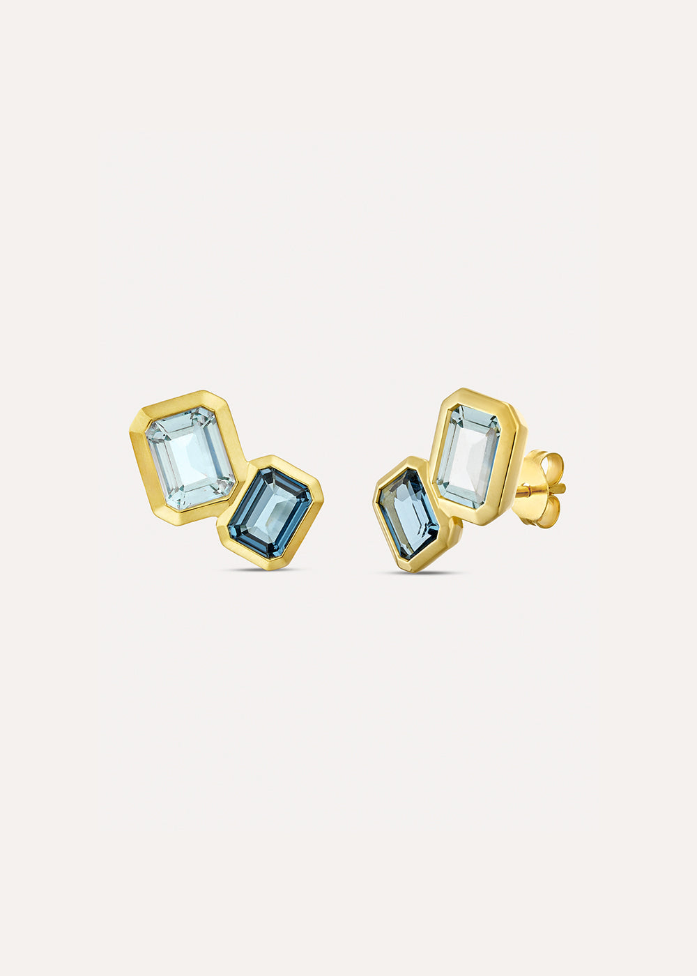Paloma Blue Topaz Stud Earrings