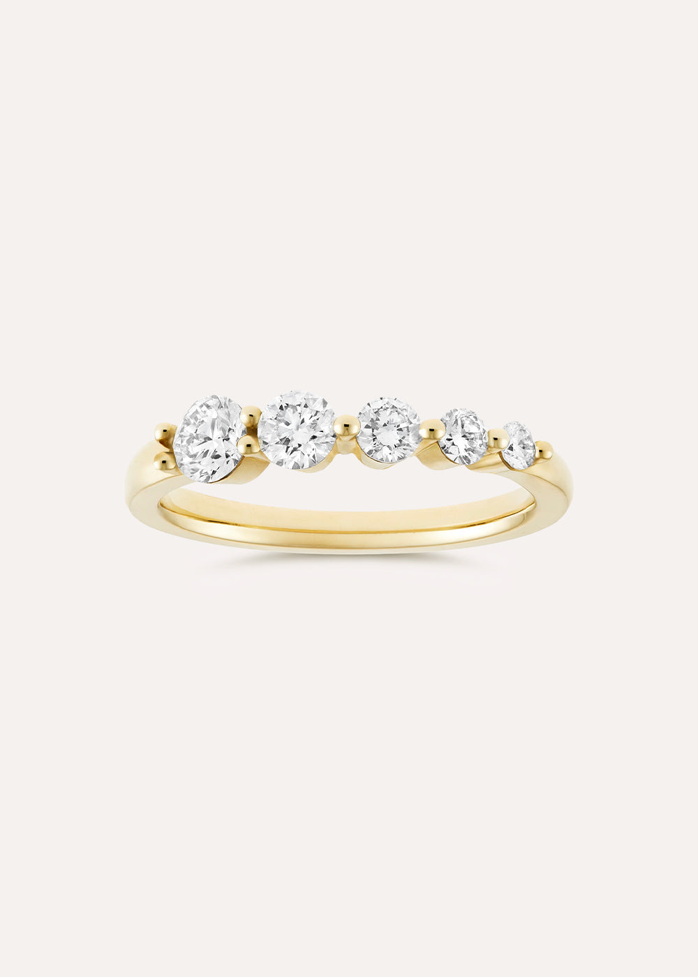 Shuga Lab-Grown Diamond Graduated Ring