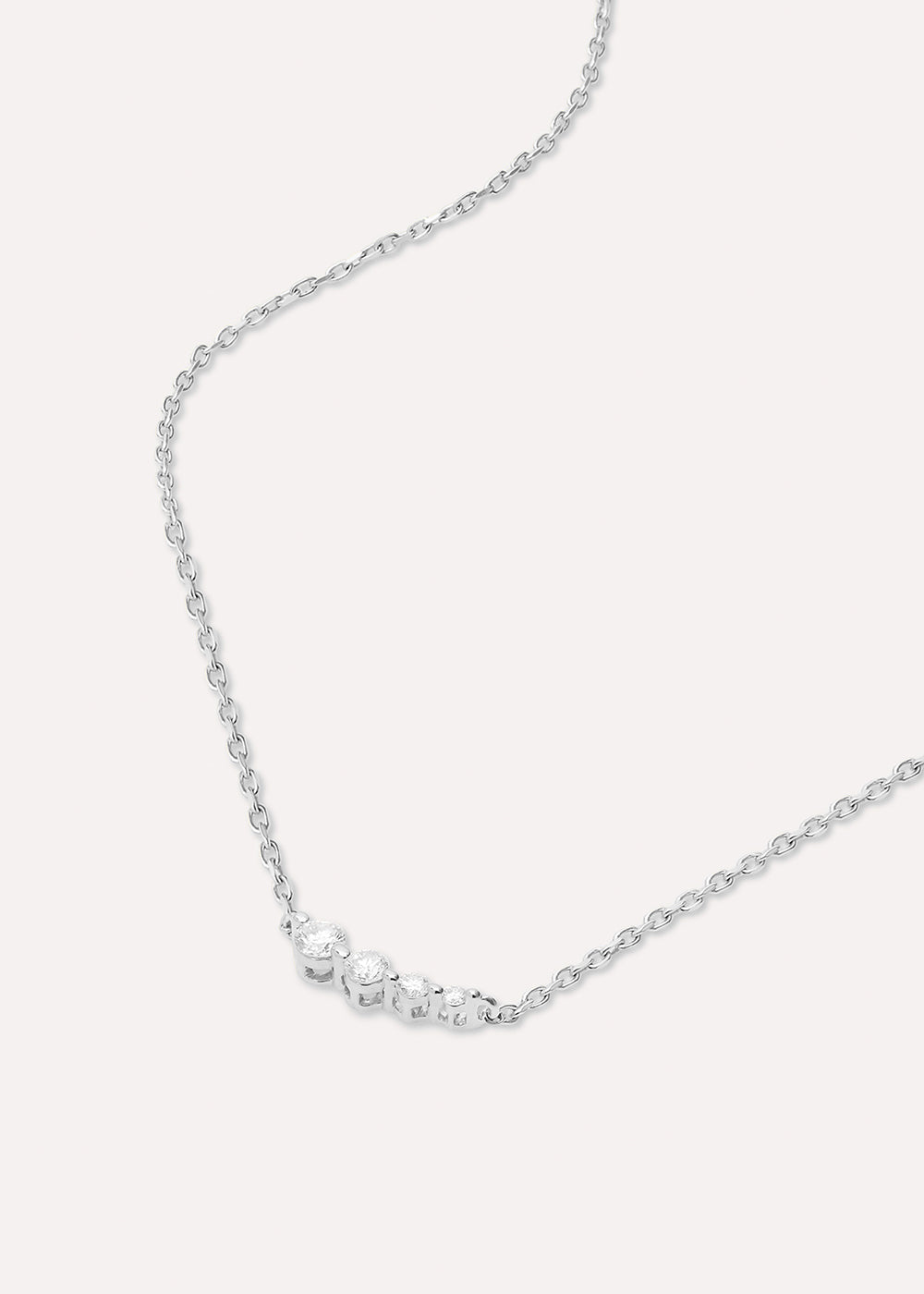 Shuga Tapering Scoop Necklace