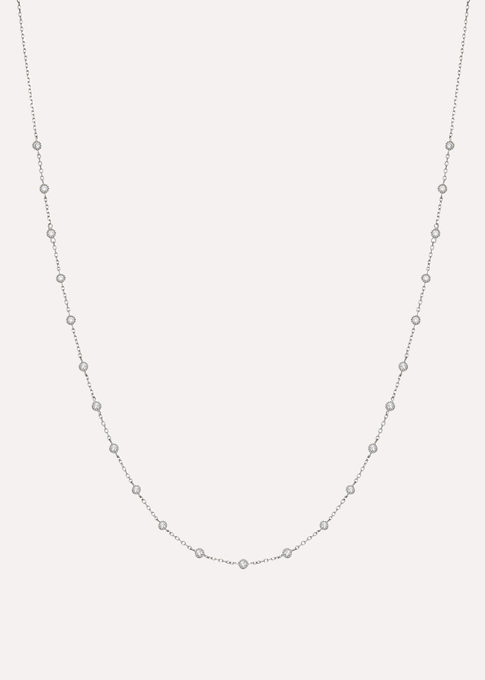 Jasmine Dotted Lab-Grown Diamond Necklace