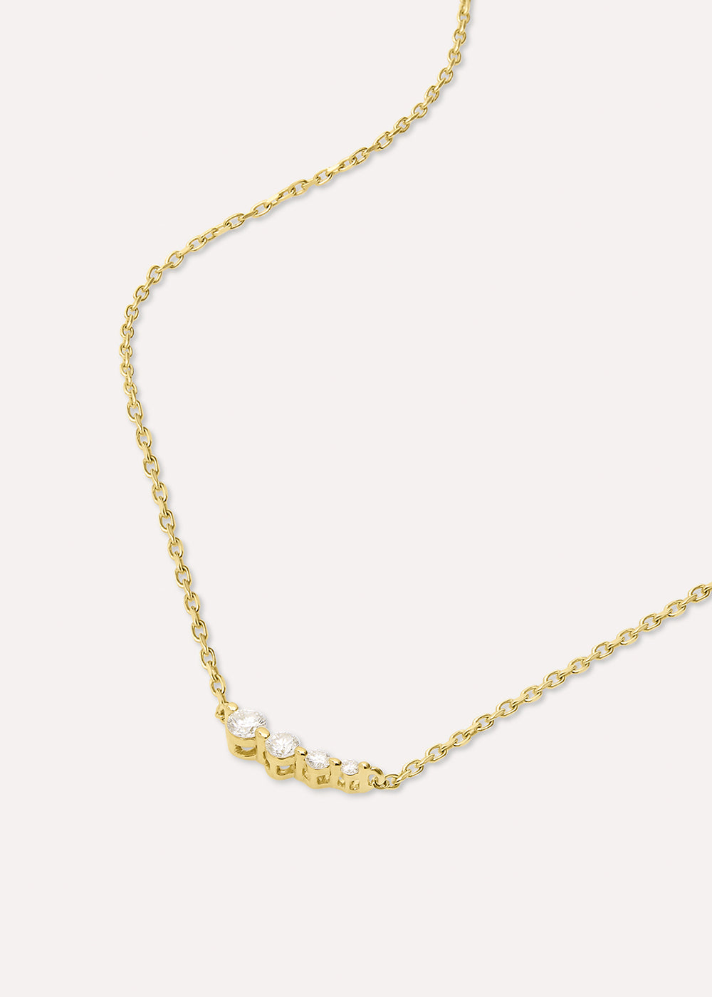 Shuga Tapering Scoop Necklace