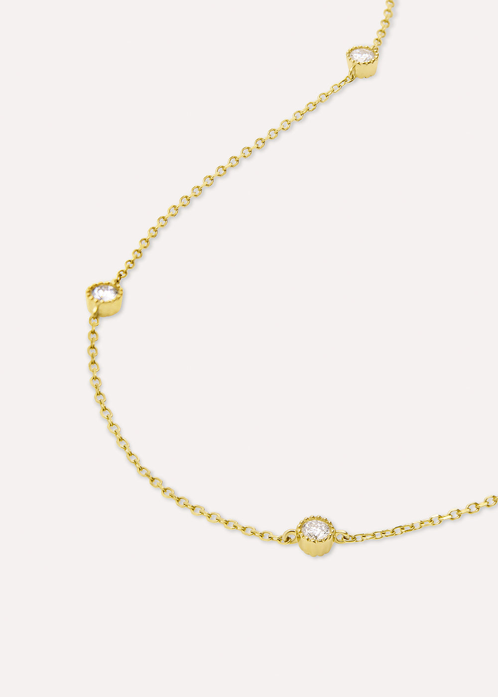 Jasmine Scattered Lab-Grown Diamond Necklace