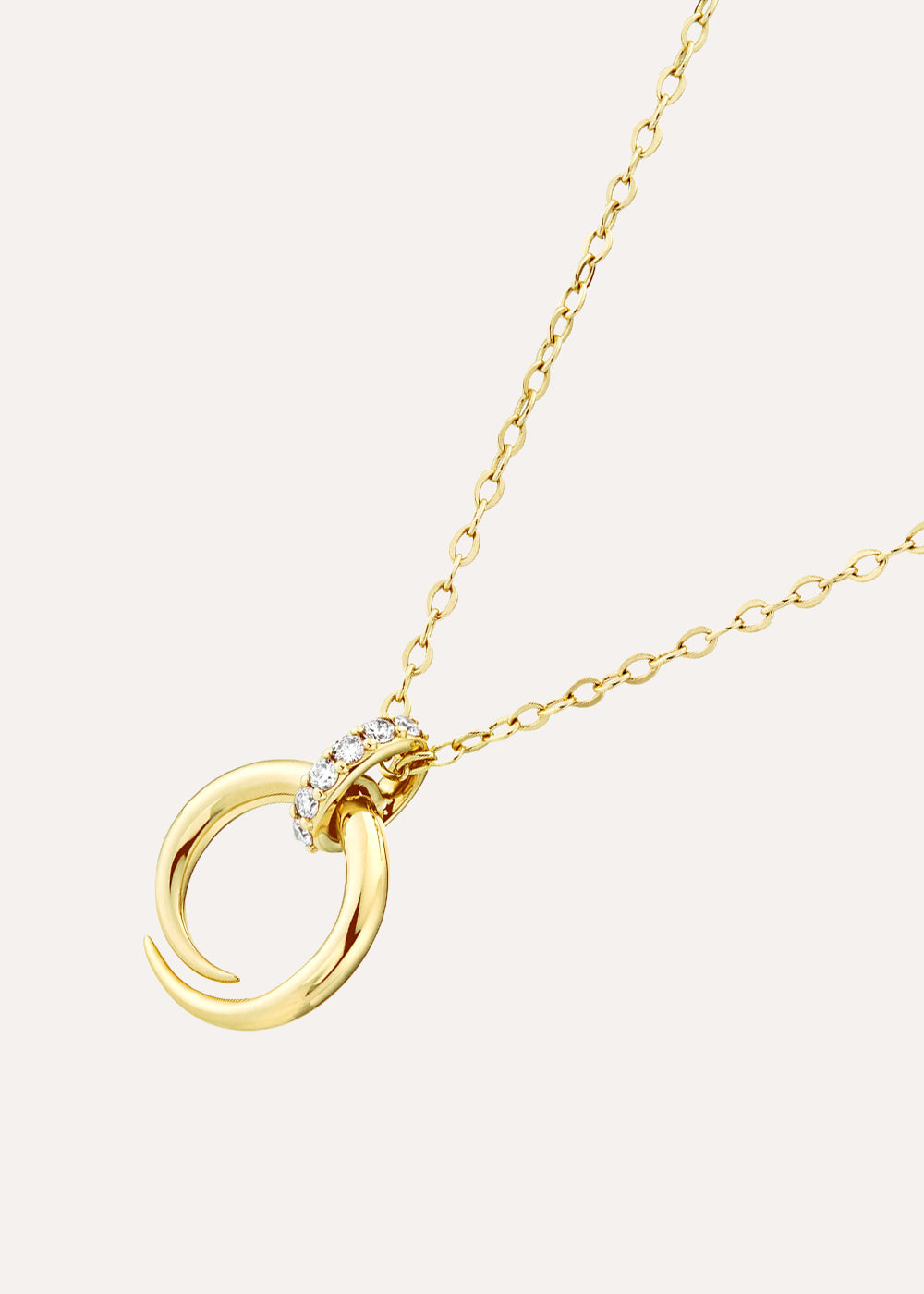 Toro Horn Loop Necklace