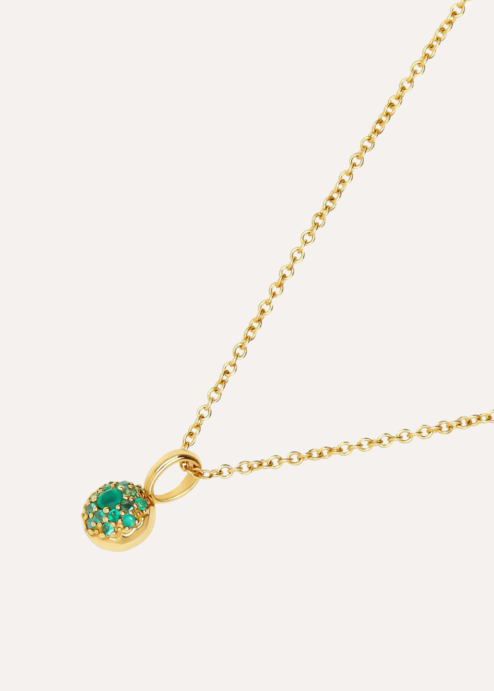 Emerald Bon Bon Necklace