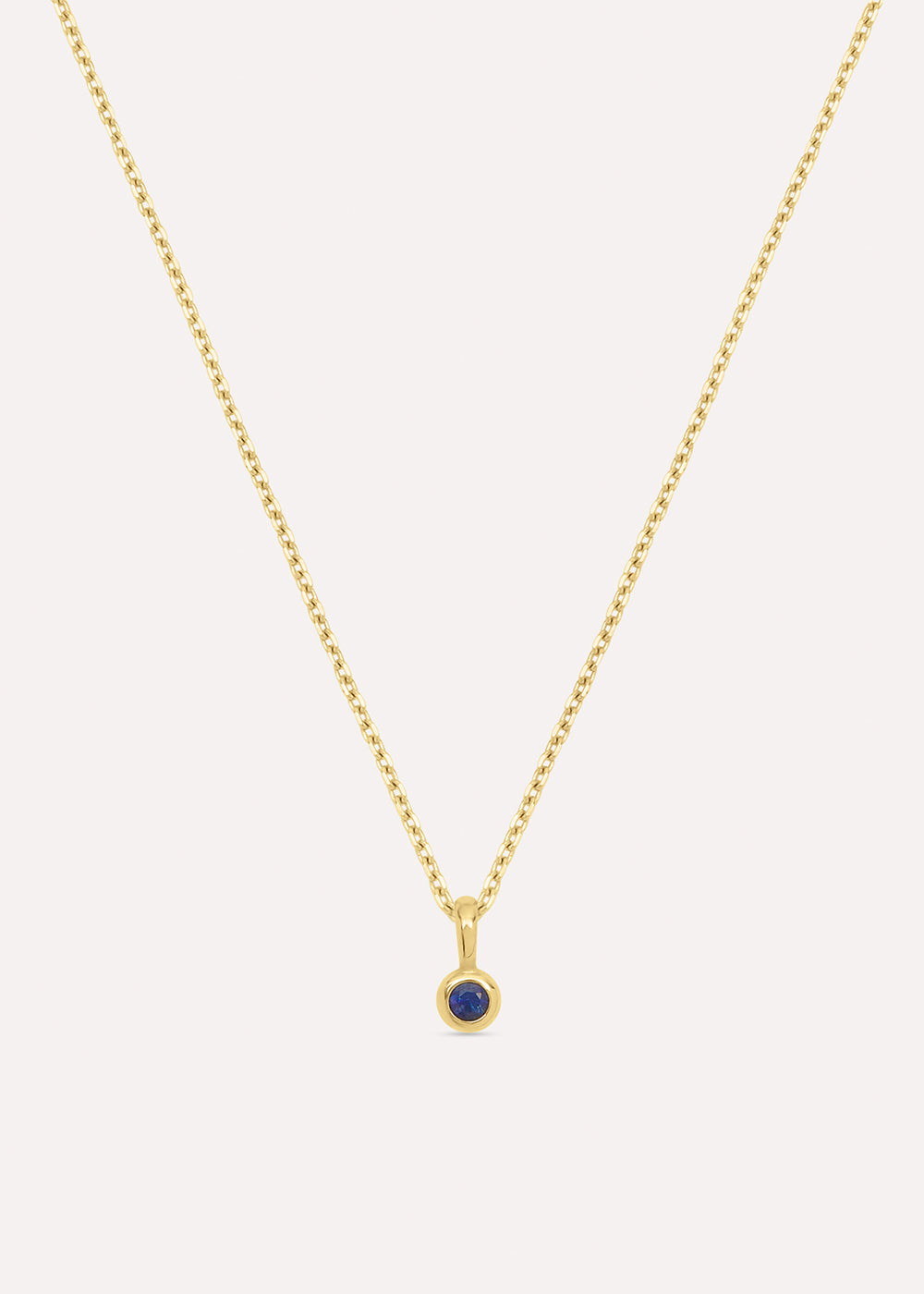 Precious Pip Blue Sapphire Necklace