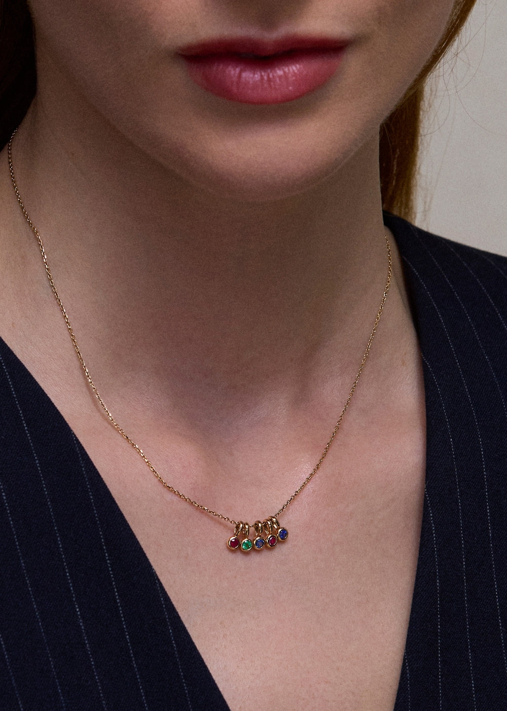 Precious Pip Pink Sapphire Necklace